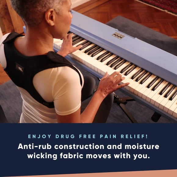 Copper Compression Posture Corrector Shoulder Brace for Men and Women size M/S - Picture 10 of 10